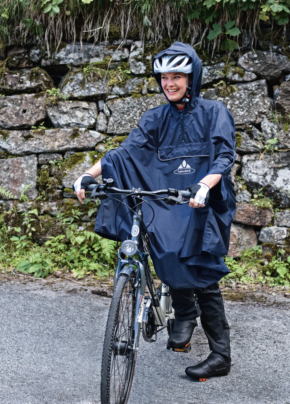 VAUDE Valdipino Poncho schwarz - Image 8