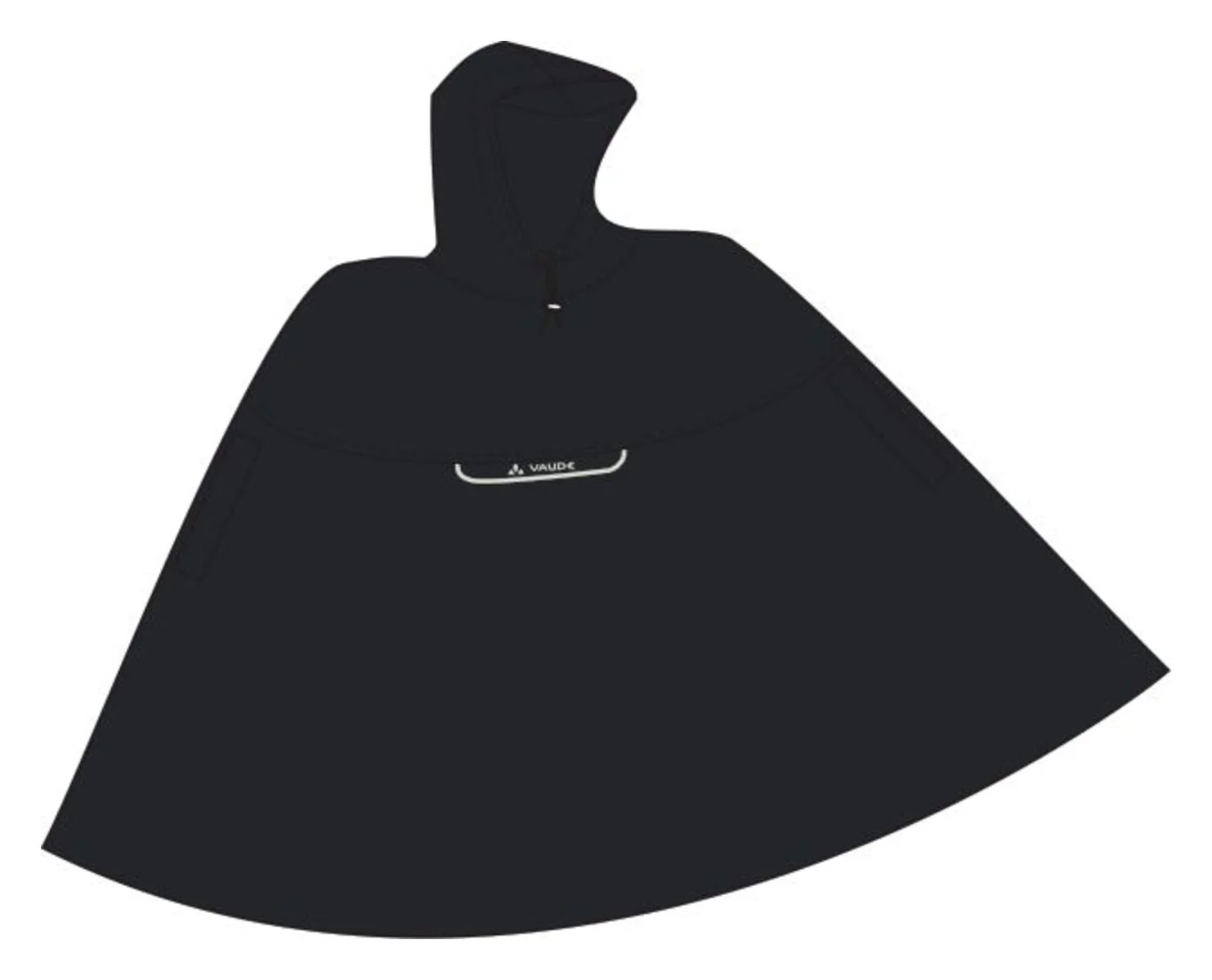 VAUDE Valdipino Poncho schwarz - Image 9