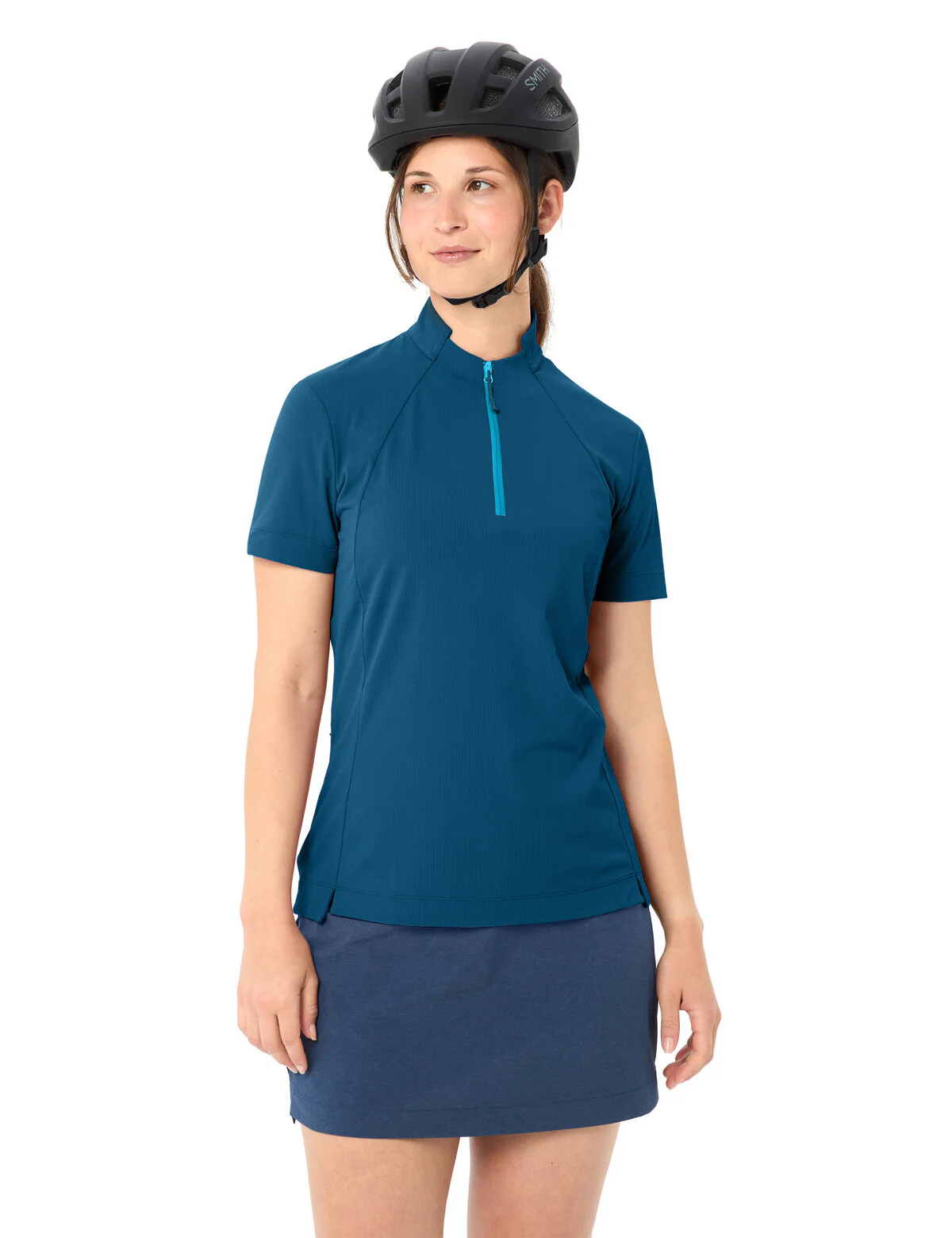 VAUDE Women's Adlux HZ Shirt shore blue - Image 6
