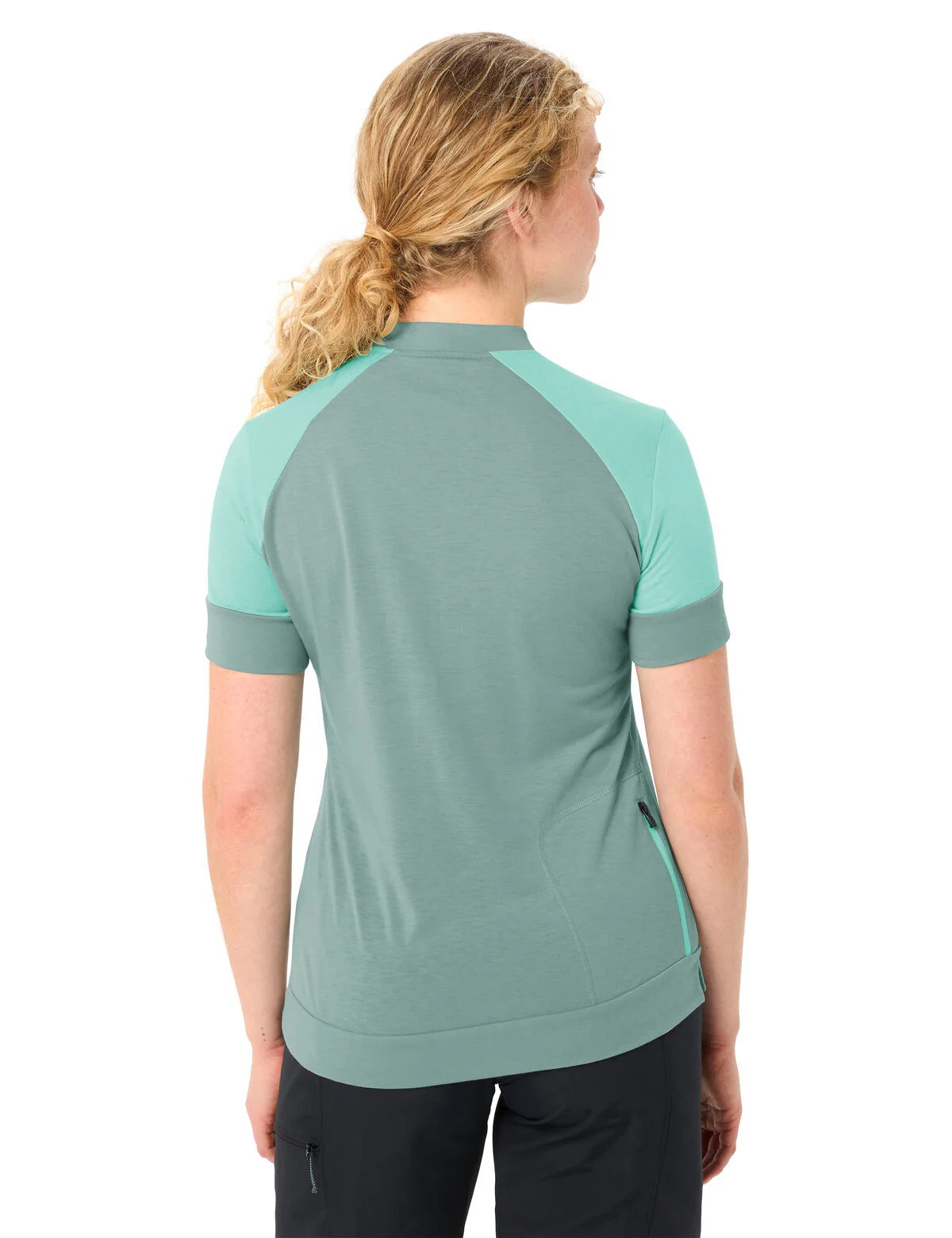 VAUDE Women's Altissimo Q-Zip Shirt dusty fern uni - Image 3