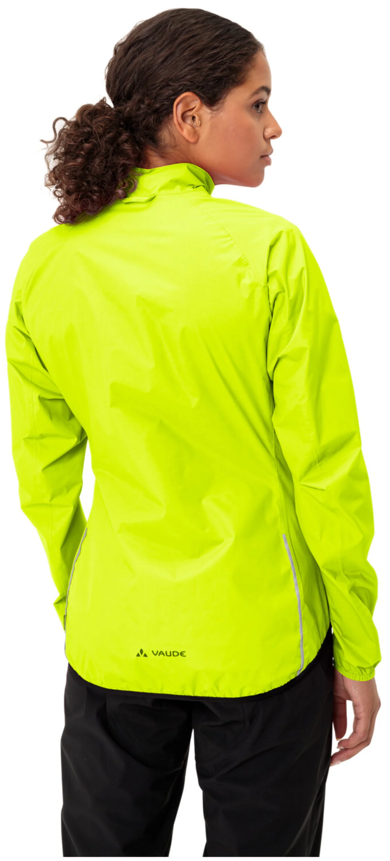 VAUDE Women's Drop Jacket III neon yellow/neon yellow - Image 4
