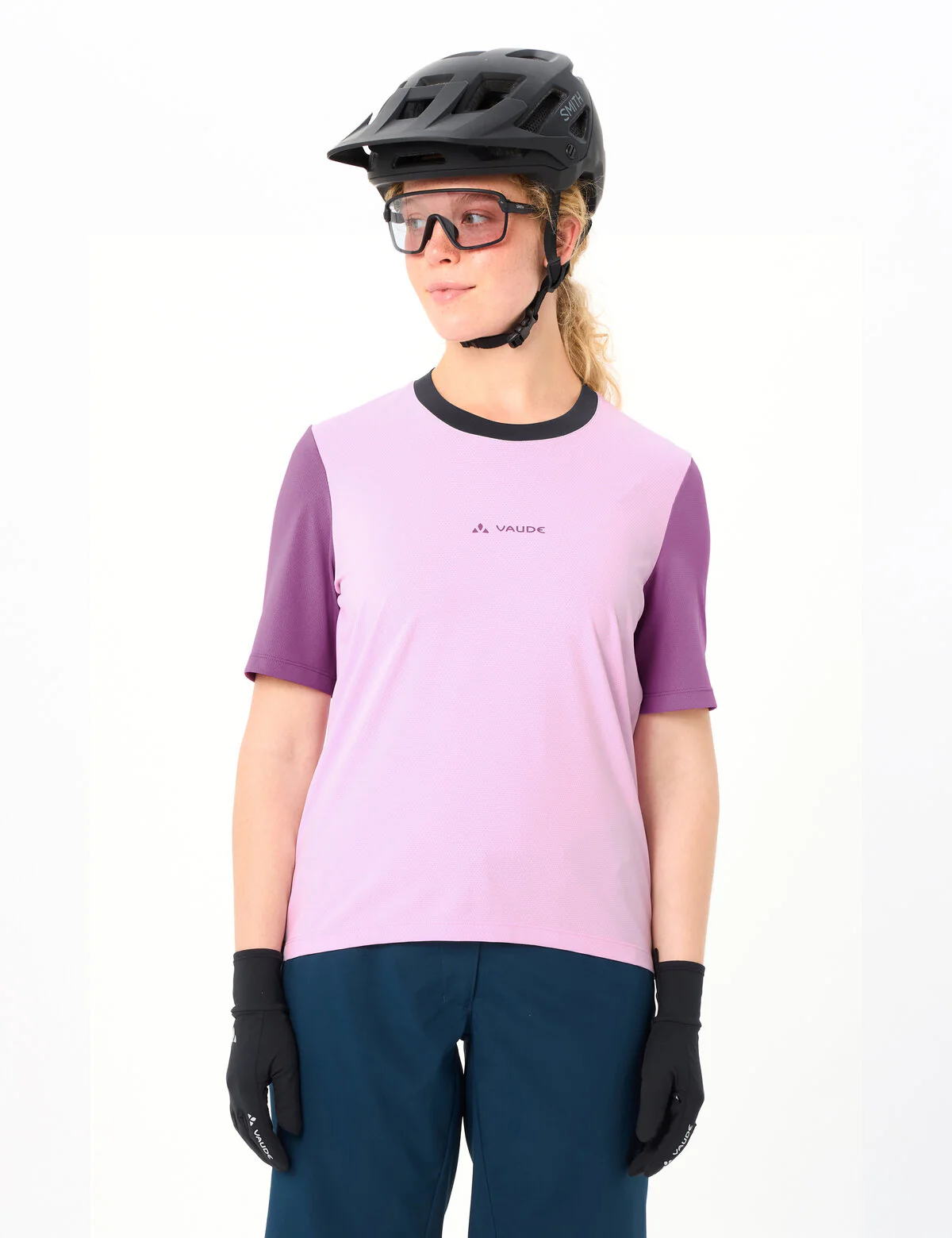 VAUDE Women's Loamer Shirt raspberry - Image 6
