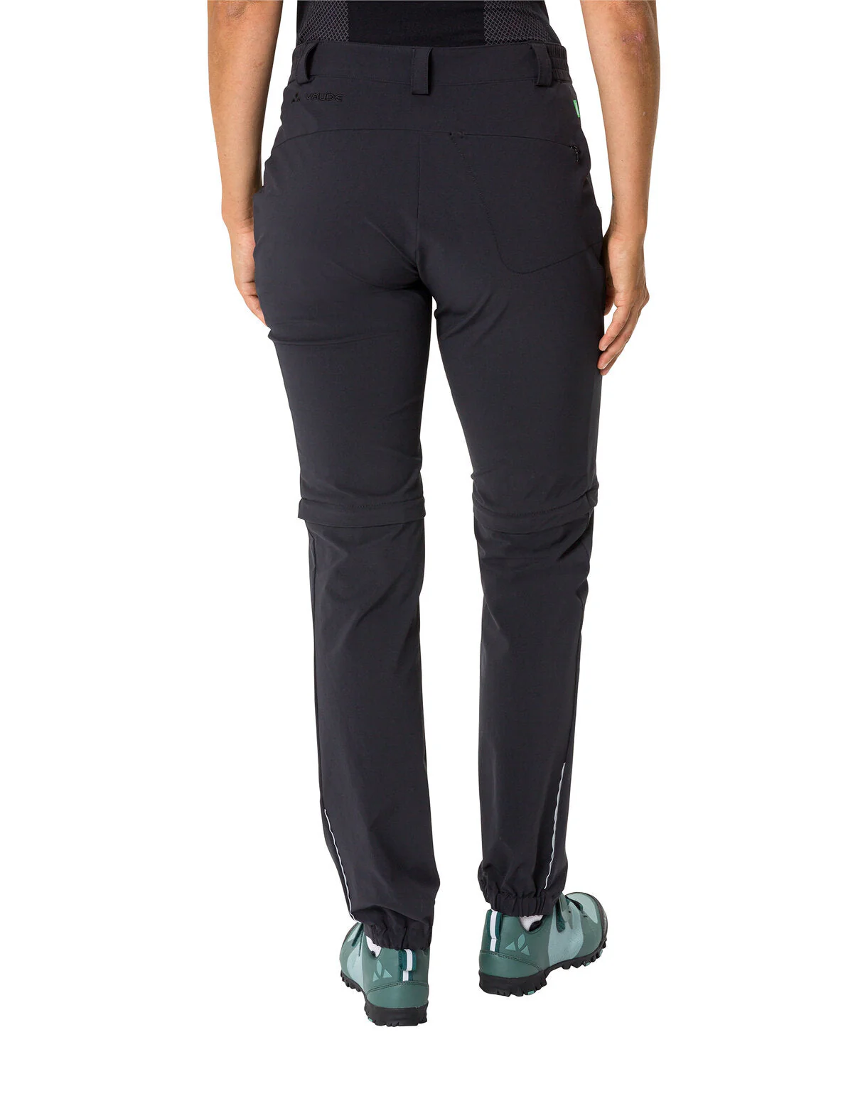 VAUDE Yaras Zip Off Pants Damen schwarz - Image 4