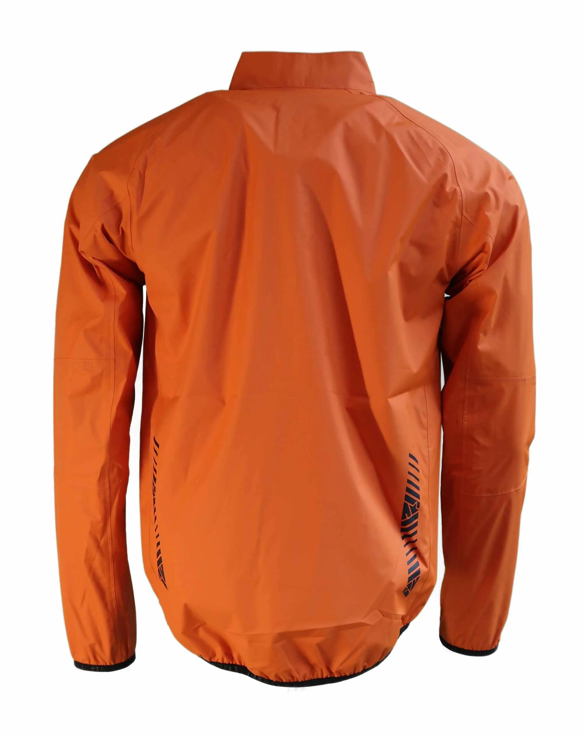 Zimtstern Boltz Packable Rain Jacket Men Burnt Orange - Image 2