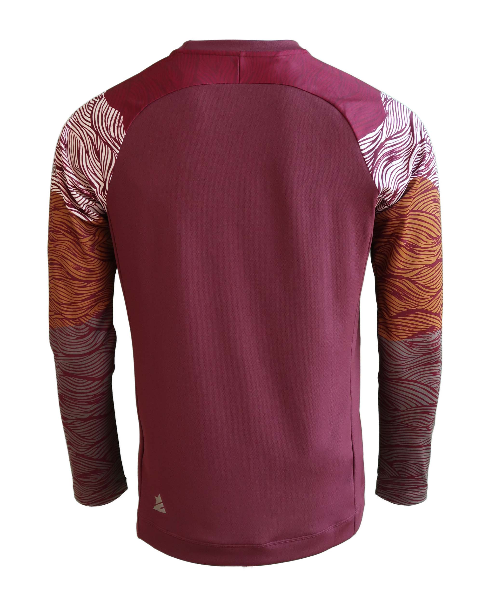 Zimtstern Braapz Shirt LS Men Windsor Wine - Image 2