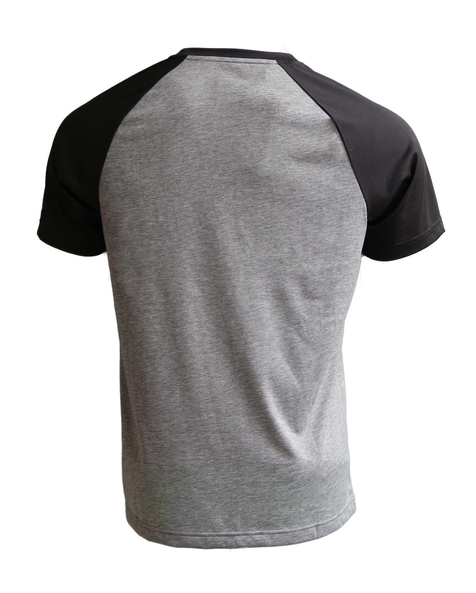 Zimtstern Riderz MTB Tee SS Men Gun Metal Melange/Pirate Black - Image 2