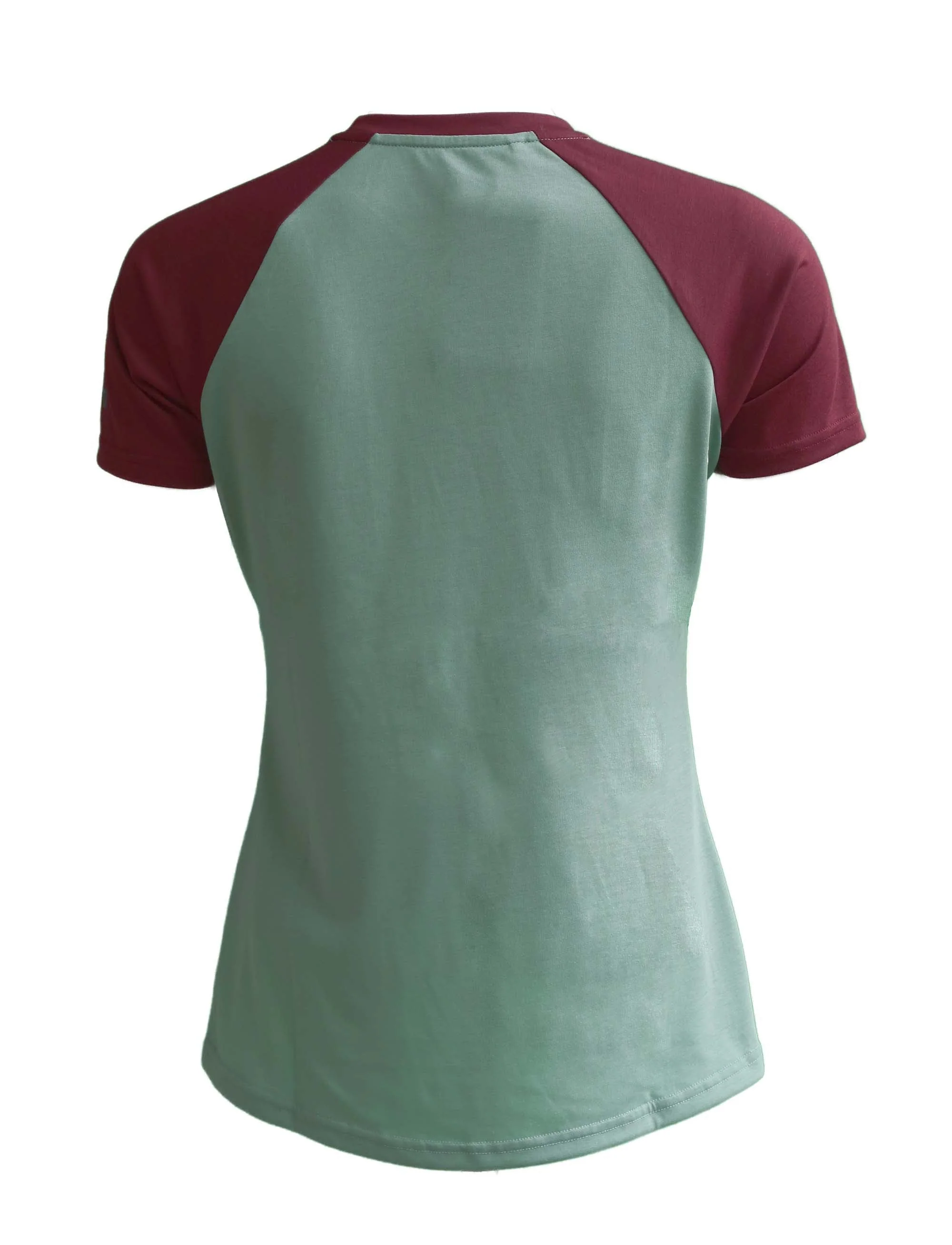 Zimtstern Riderz MTB TTee Wmns Granite Green / Windsor Wine - Image 2