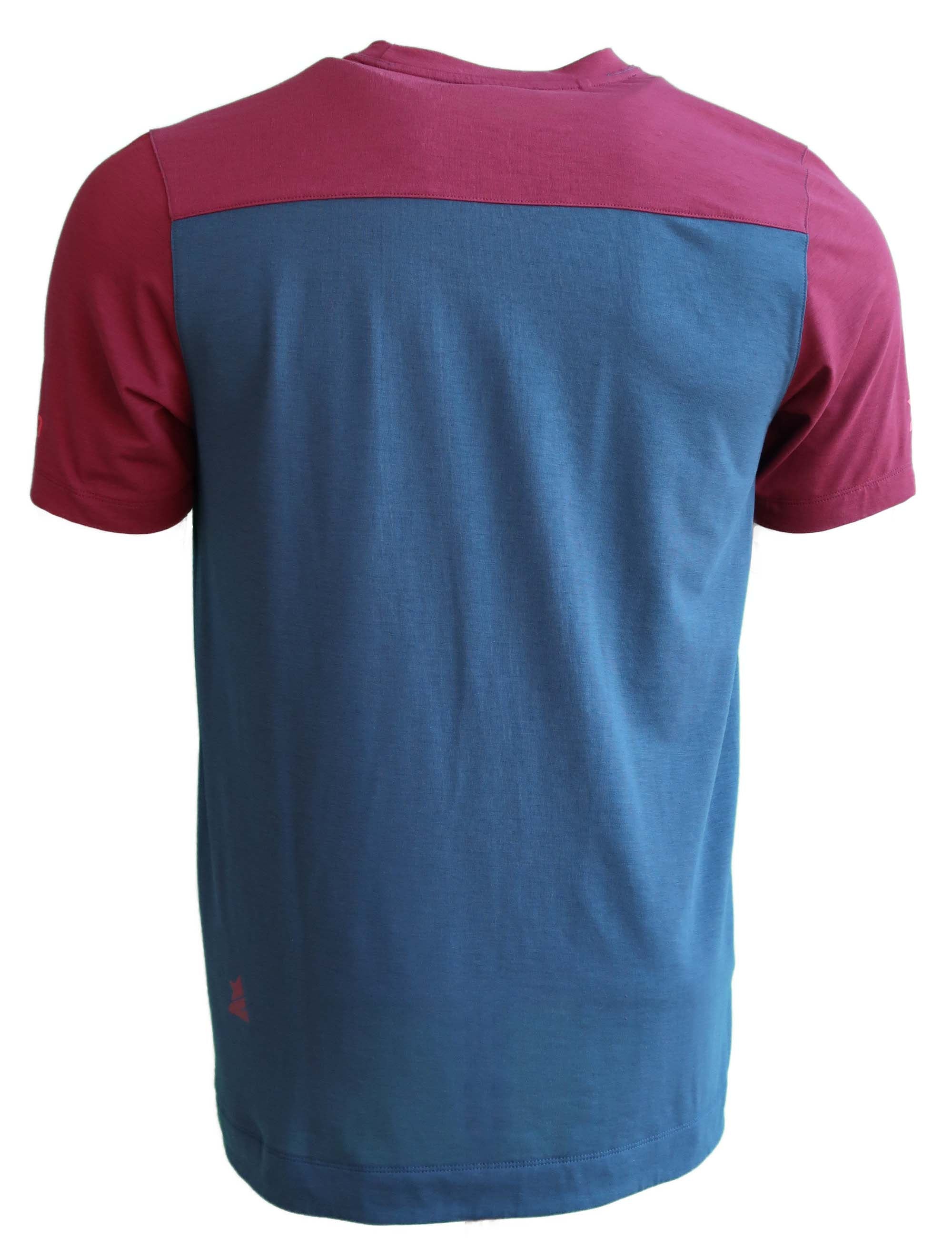 Zimtstern TrailFlowz Shirt SS Men French Navy/Windsor Wine - Image 2