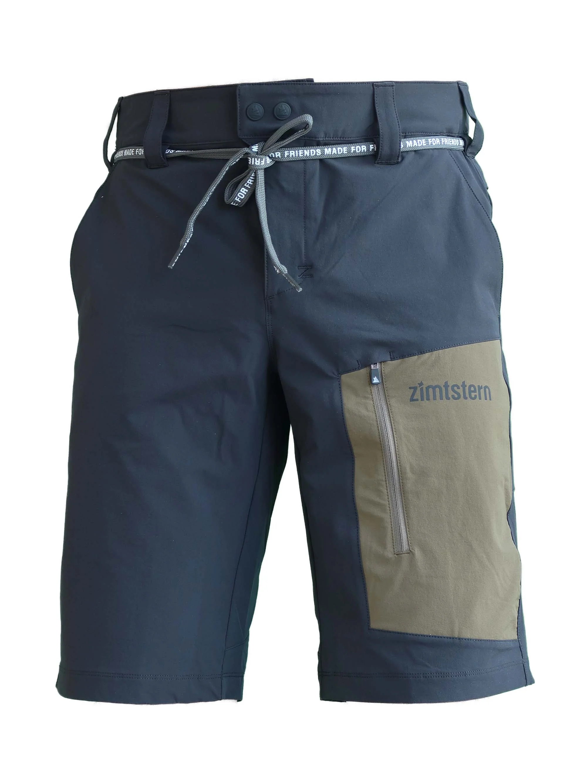 Zimtstern Xalpz Tech Shorts Men Pirate Black